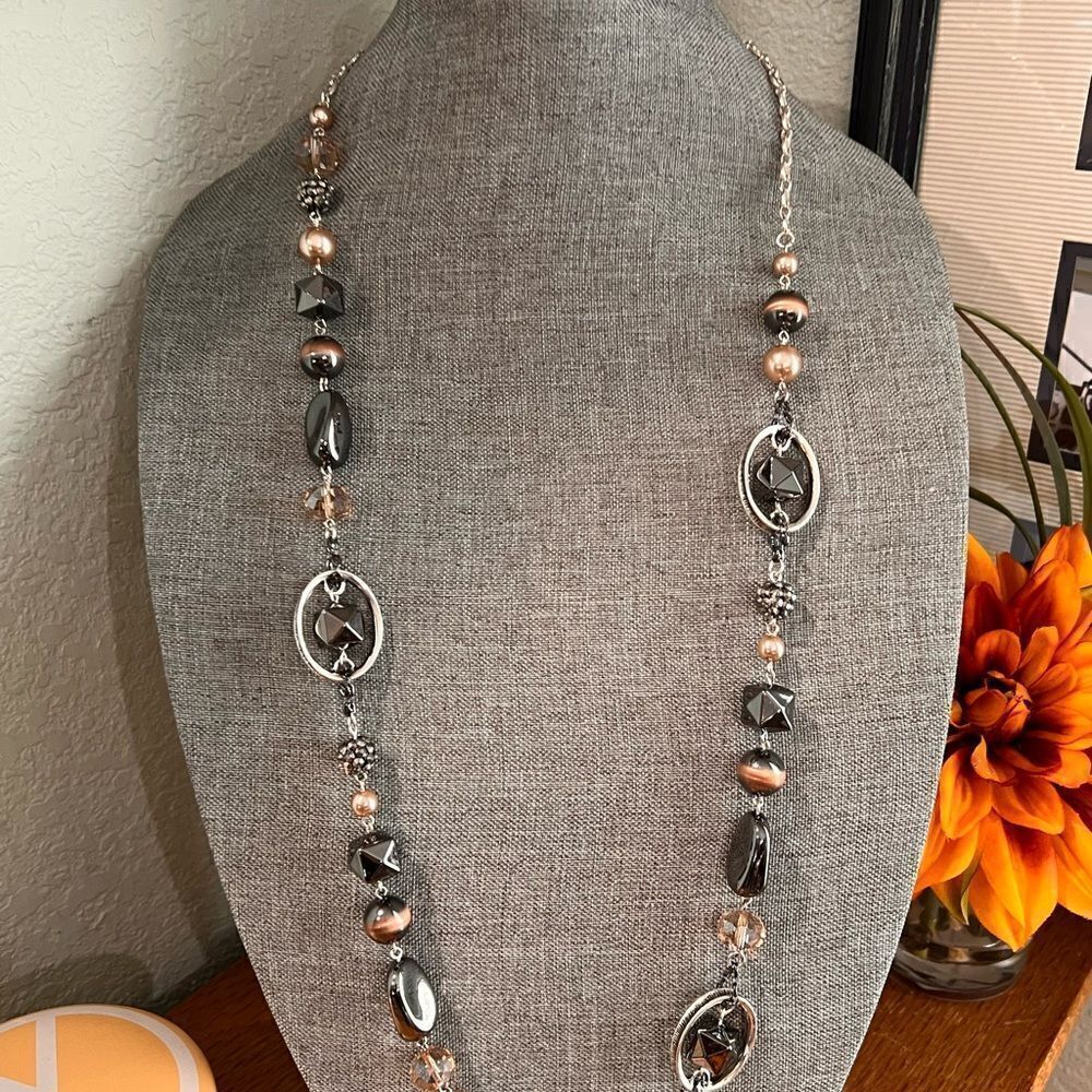 NEW Premier Designs Total Eclipse Necklace #PDNK1 - Picture 2 of 5
